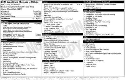 2023 Jeep Grand Cherokee L Altitude
