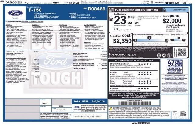 2024 Ford F-150 LARIAT