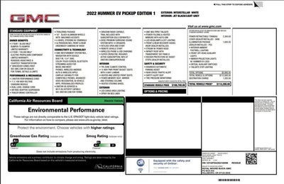 2022 GMC HUMMER EV Edition 1