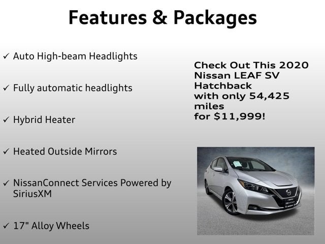 2020 Nissan LEAF SV
