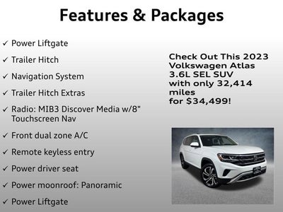 2023 Volkswagen Atlas 3.6L V6 SEL