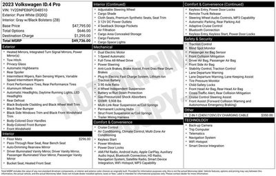 2023 Volkswagen ID.4 Pro