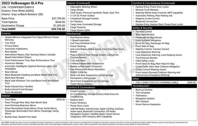 2023 Volkswagen ID.4 Pro