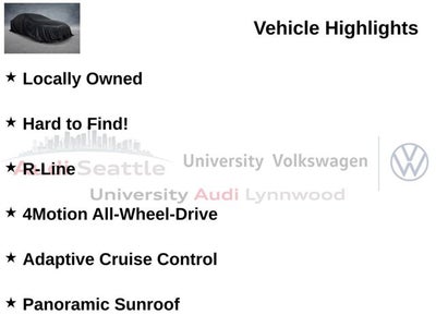 2023 Volkswagen Atlas Cross Sport 2.0T SEL R-Line Black
