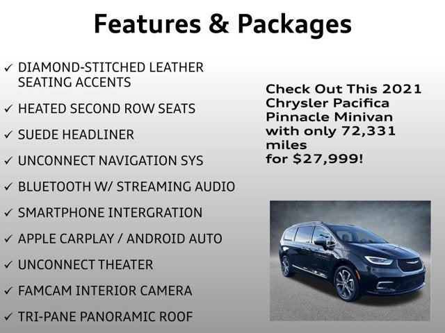 2021 Chrysler Pacifica Pinnacle