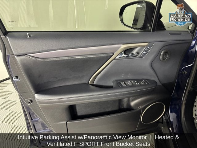 2022 Lexus RX RX 350 F SPORT Handling
