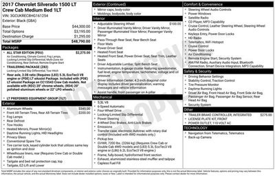 2017 Chevrolet Silverado 1500 LT