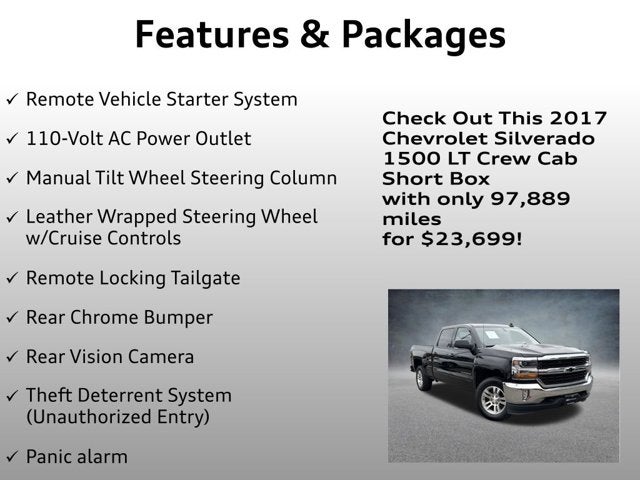 2017 Chevrolet Silverado 1500 LT