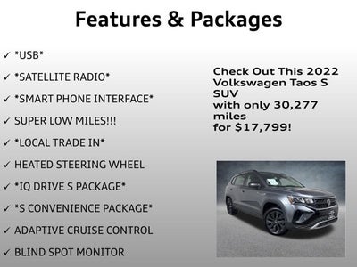 2022 Volkswagen Taos S