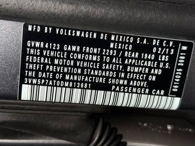 2013 Volkswagen Beetle Convertible 2.5L