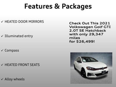 2021 Volkswagen Golf GTI 2.0T SE