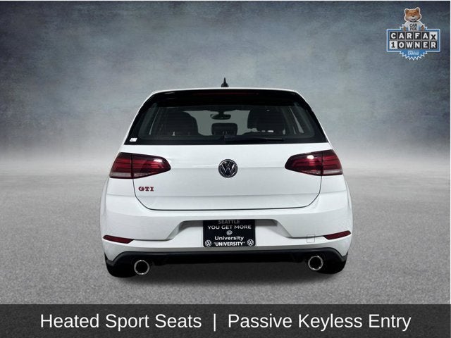 2019 Volkswagen Golf GTI 2.0T SE