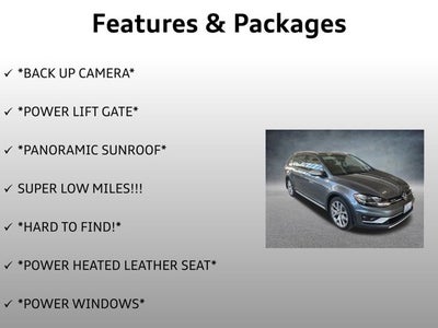 2019 Volkswagen Golf Alltrack SEL