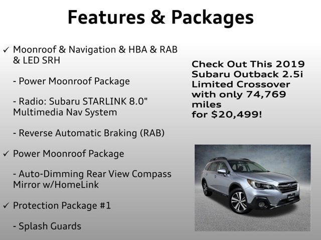 2019 Subaru Outback Limited