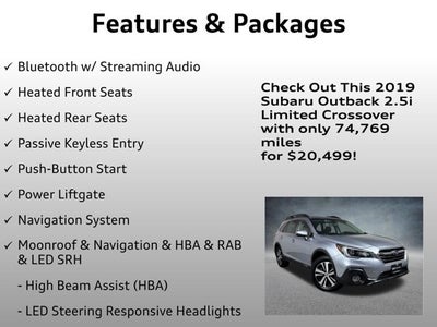 2019 Subaru Outback Limited