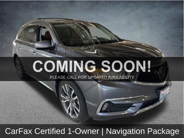 2019 Acura MDX w/Advance Pkg