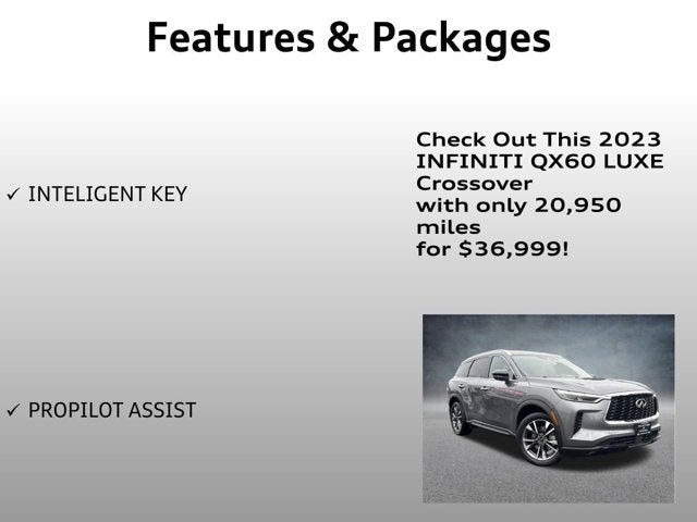 2023 INFINITI QX60 LUXE