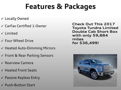 2017 Toyota Tundra 4WD Limited