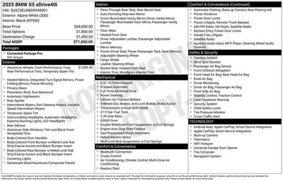 2025 BMW X5 xDrive40i