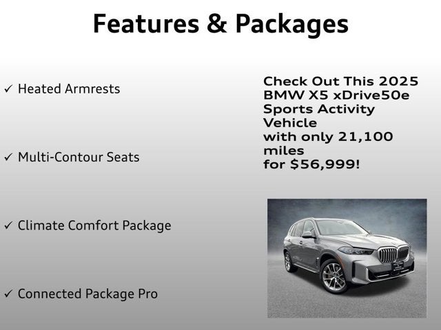 2025 BMW X5 xDrive50e