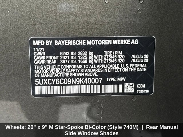 2022 BMW X6 xDrive40i