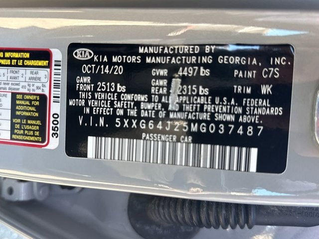 2021 Kia K5 GT-Line