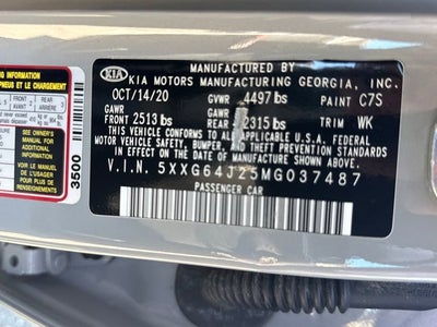 2021 Kia K5 GT-Line