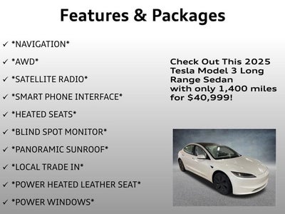 2025 Tesla Model 3 Long Range