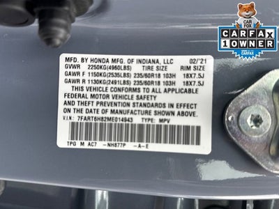 2021 Honda CR-V Hybrid EX-L