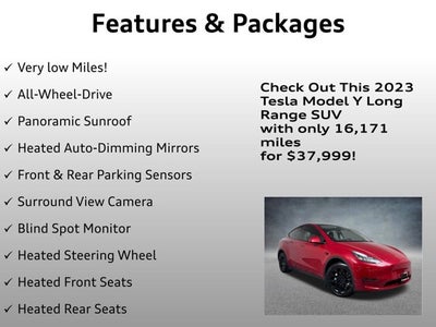 2023 Tesla Model Y Long Range
