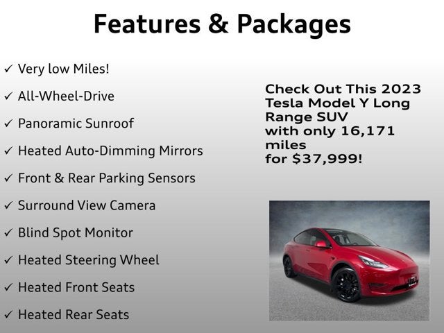 2023 Tesla Model Y Long Range