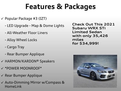 2021 Subaru WRX STI Limited