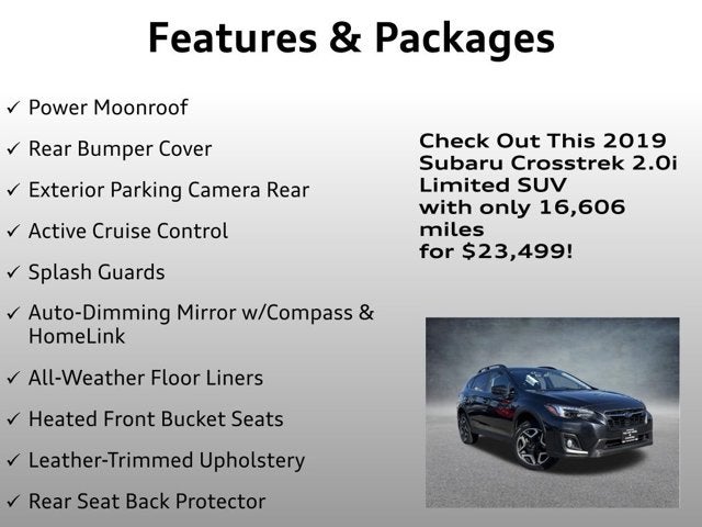 2019 Subaru Crosstrek Limited
