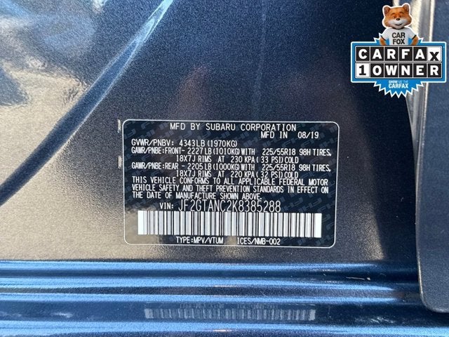 2019 Subaru Crosstrek Limited