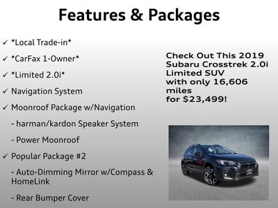 2019 Subaru Crosstrek Limited