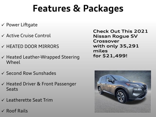 2021 Nissan Rogue SV