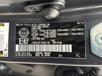 2018 Toyota 4Runner Limited