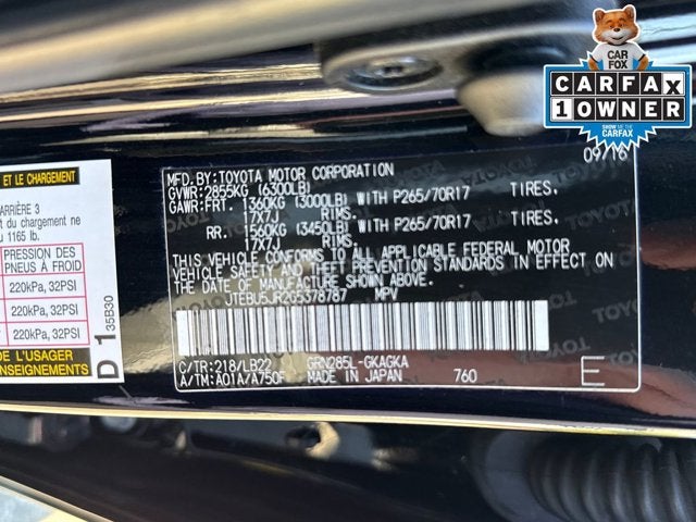 2016 Toyota 4Runner Base