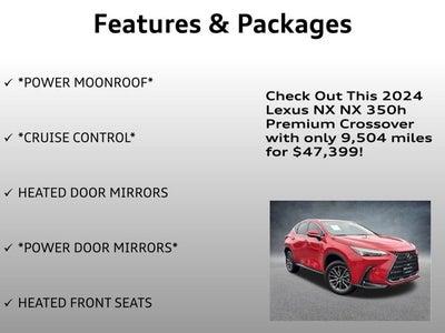 2024 Lexus NX NX 350h Premium