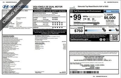 2024 Hyundai IONIQ 5 SE