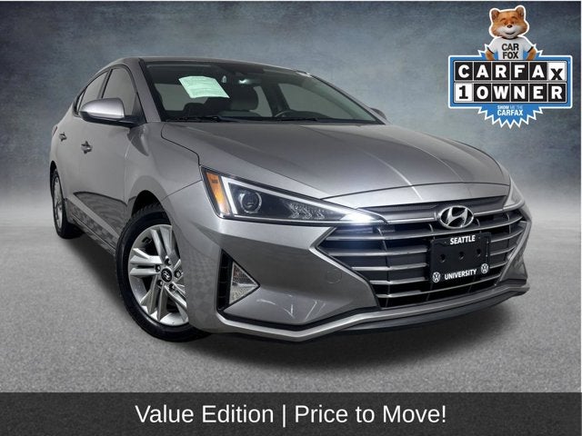 2020 Hyundai Elantra Value Edition