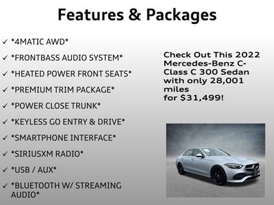 2022 Mercedes-Benz C-Class C 300