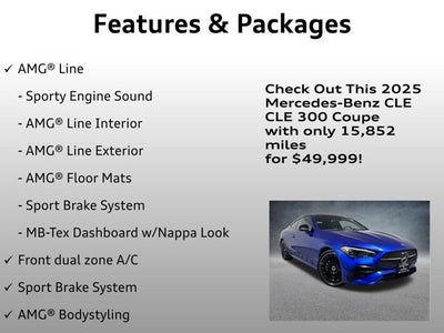 2025 Mercedes-Benz CLE CLE 300