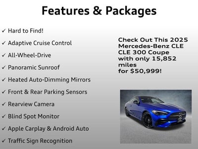 2025 Mercedes-Benz CLE CLE 300