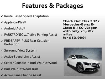 2022 Mercedes-Benz E-Class E 450
