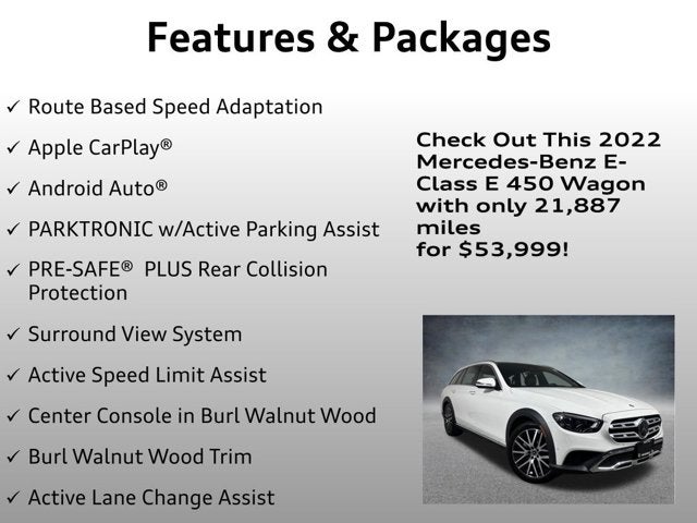 2022 Mercedes-Benz E-Class E 450