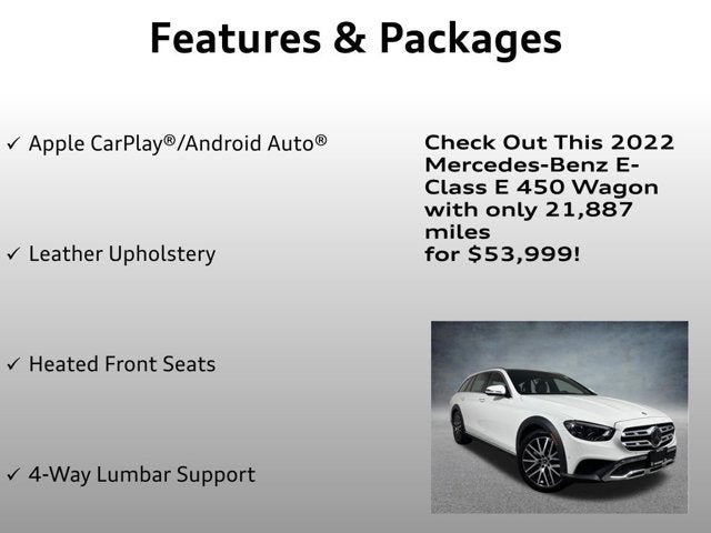 2022 Mercedes-Benz E-Class E 450