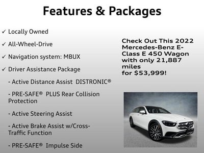 2022 Mercedes-Benz E-Class E 450