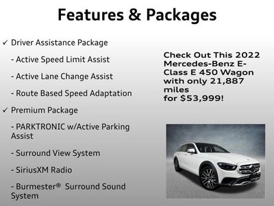 2022 Mercedes-Benz E-Class E 450