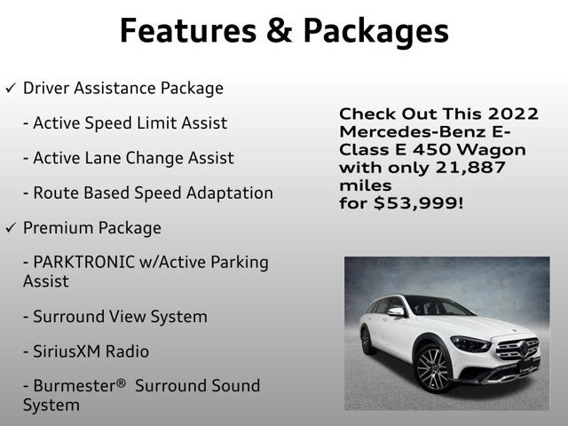 2022 Mercedes-Benz E-Class E 450